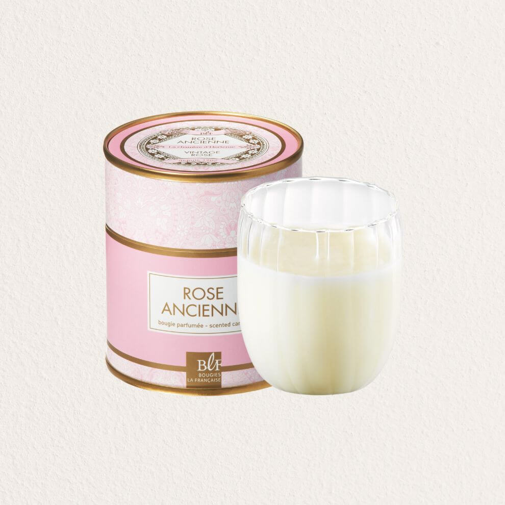 Bougies la Francaise 粉色甜蜜系列蠟燭 柔滑玫瑰