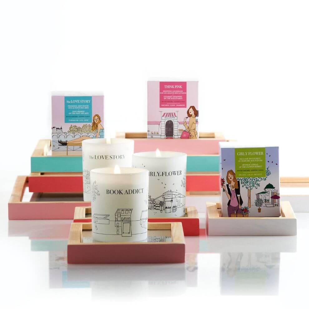 漫步巴黎系列香氛蠟燭