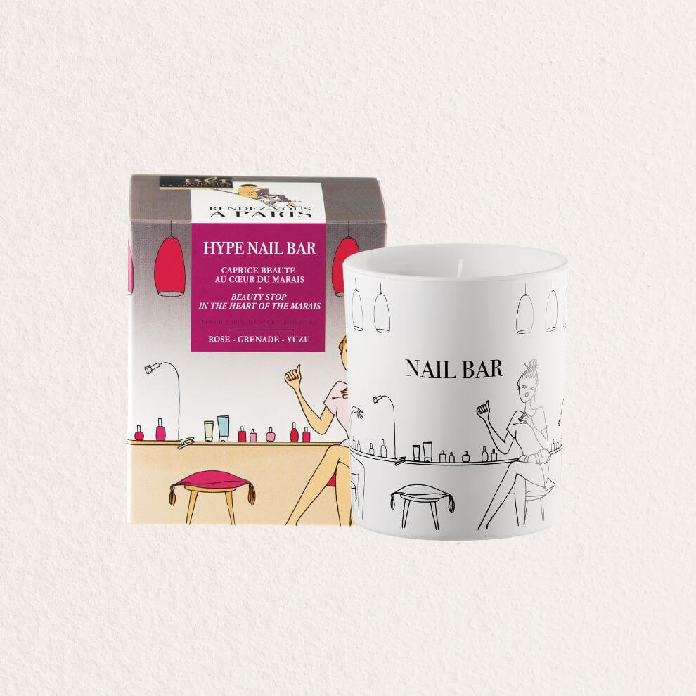 漫步巴黎系列香氛蠟燭 美甲沙龍