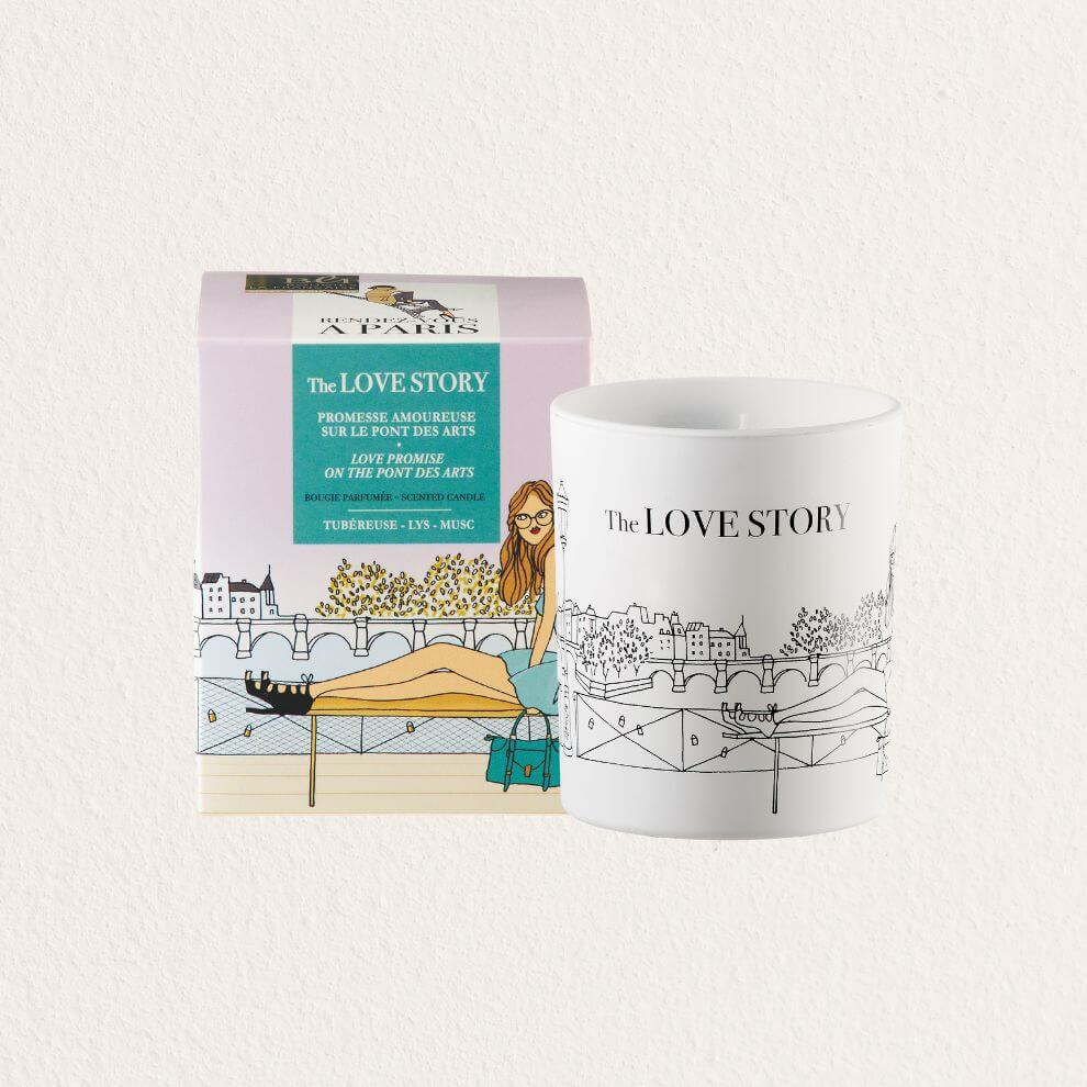 Bougies la Francaise 漫步巴黎系列香氛蠟燭 愛情故事