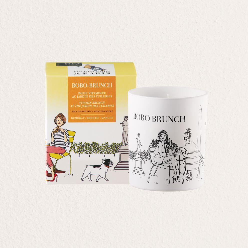 漫步巴黎系列香氛蠟燭 巴黎早午餐