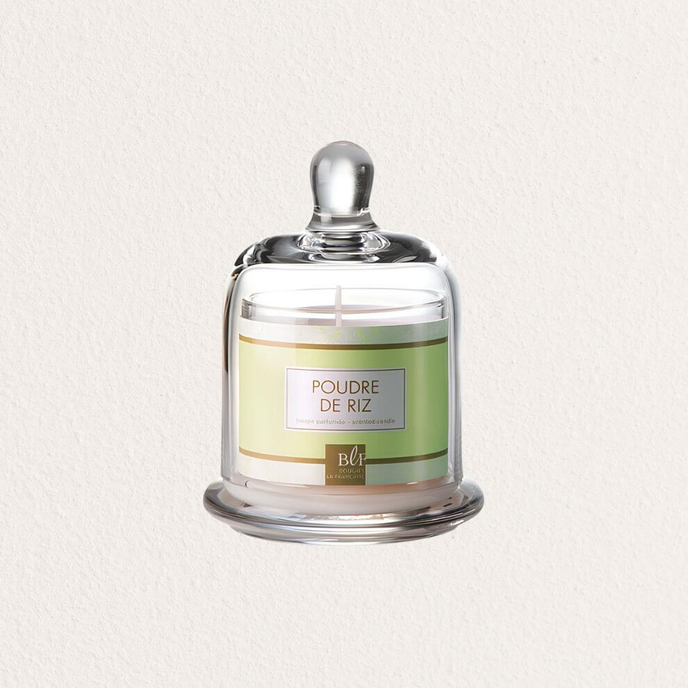 Bougies la Francaise 粉色甜蜜系列玻璃鐘罩蠟燭 清新香粉