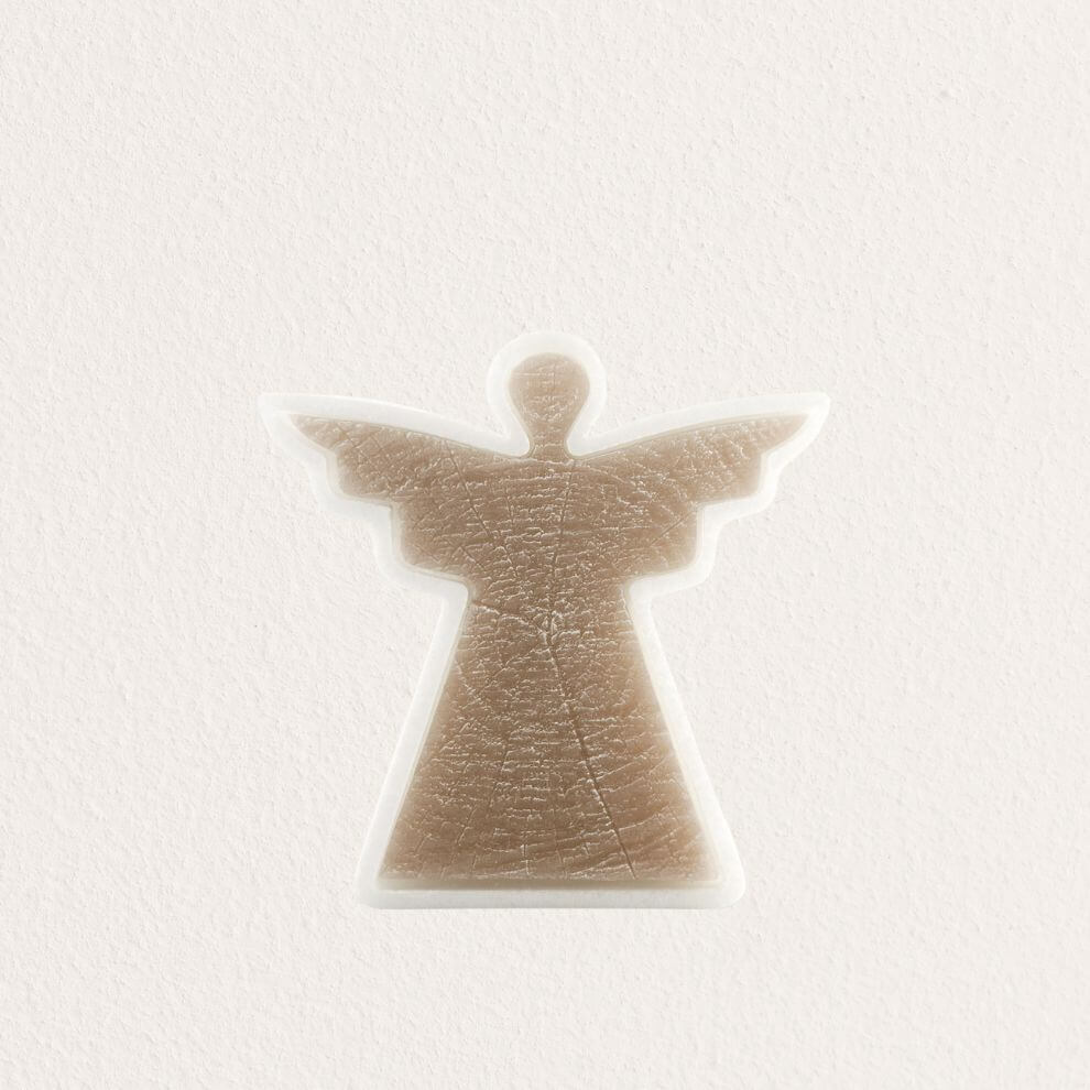 造型系列蠟燭 迷幻天使_白+褐 (3)