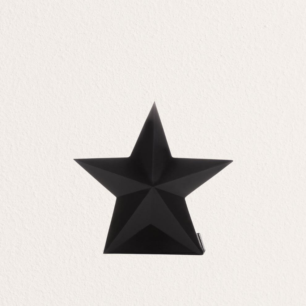 造型系列蠟燭 迷幻星星_白+褐+黑 (6)