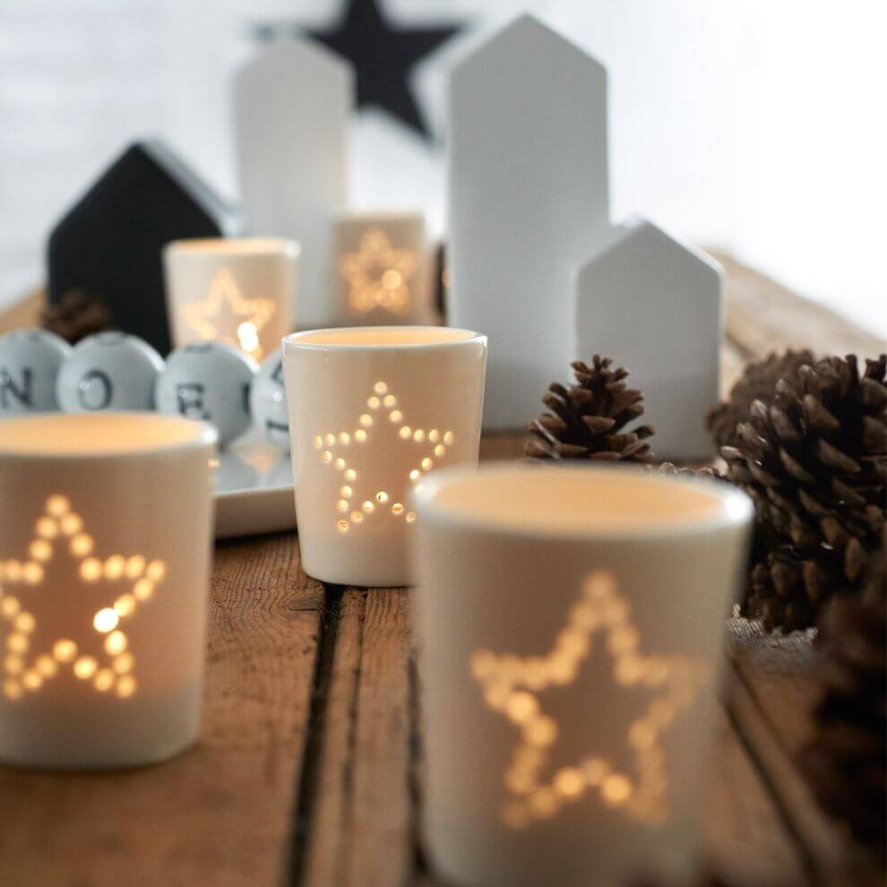 陶瓷星星燭台 (2)