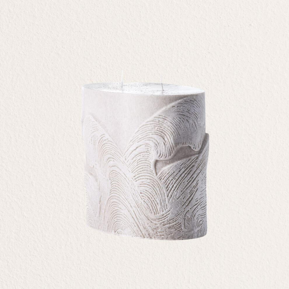 造型系列蠟燭 海洋波浪 (2)