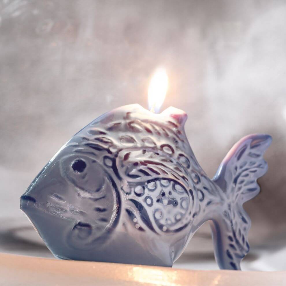 造型系列蠟燭 靛藍小魚_小 (4)