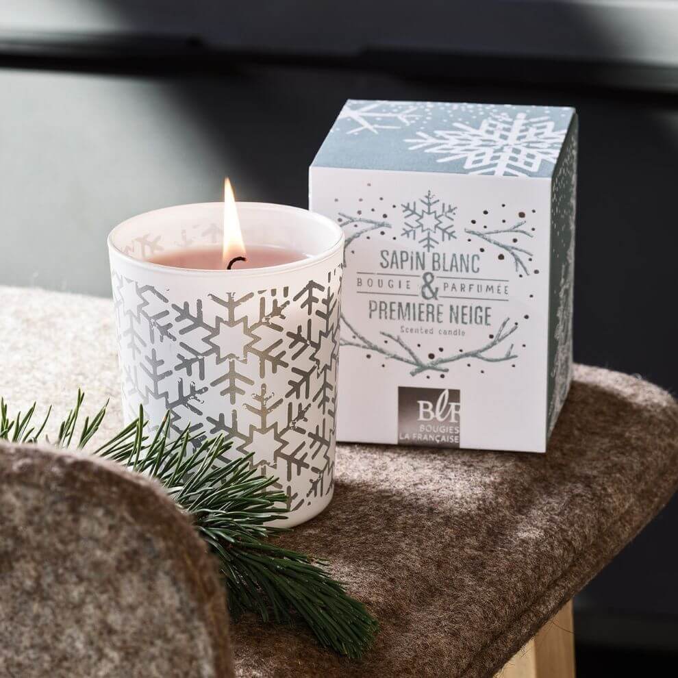 溫暖冬木系列香氛蠟燭 杉木白雪 (5)