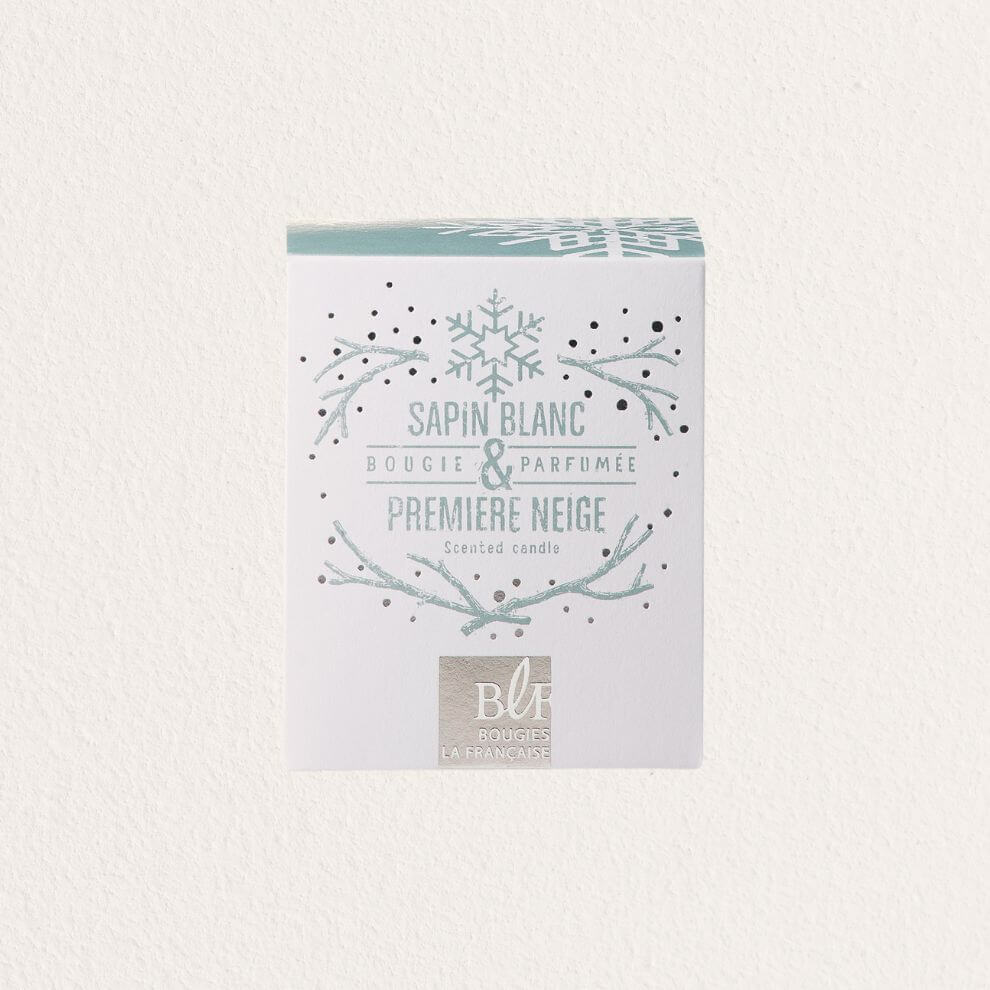 溫暖冬木系列香氛蠟燭 杉木白雪 (2)