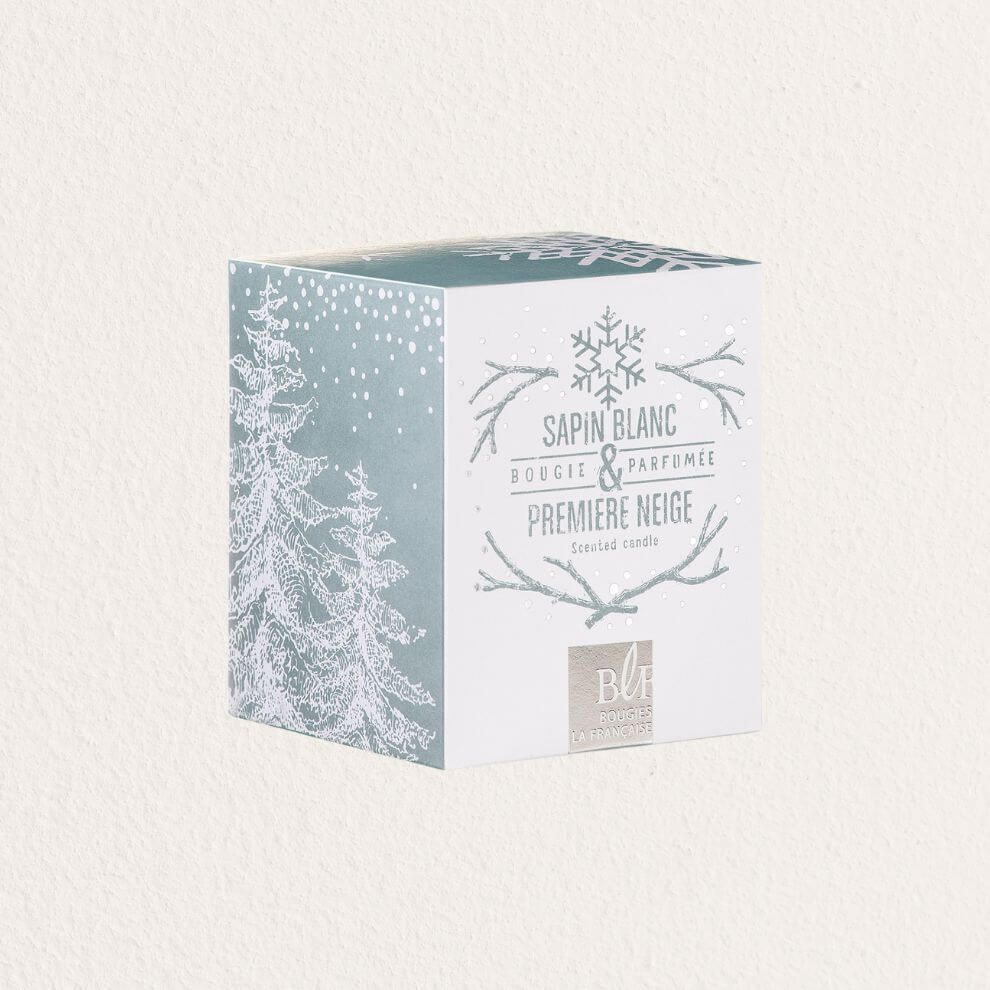 溫暖冬木系列香氛蠟燭 杉木白雪 (3)