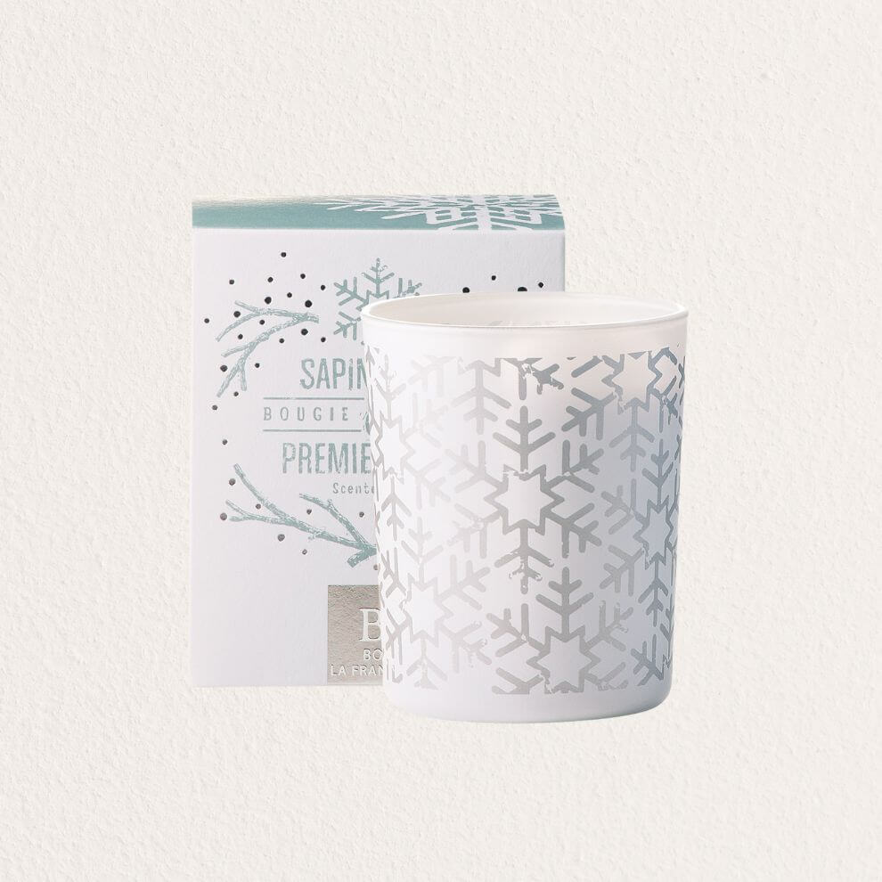 Bougies la Francaise 溫暖冬木系列香氛蠟燭 杉木白雪