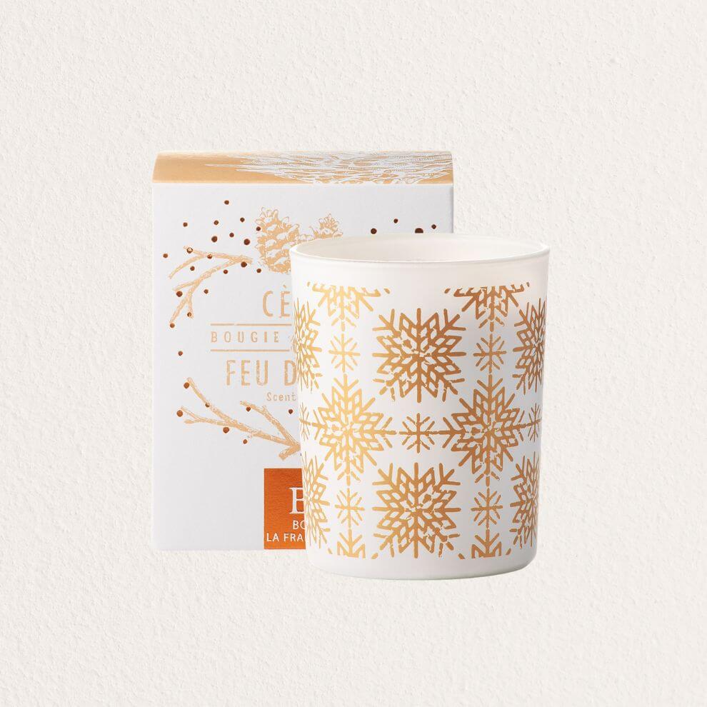 Bougies la Francaise 溫暖冬木系列香氛蠟燭 雪松暖木