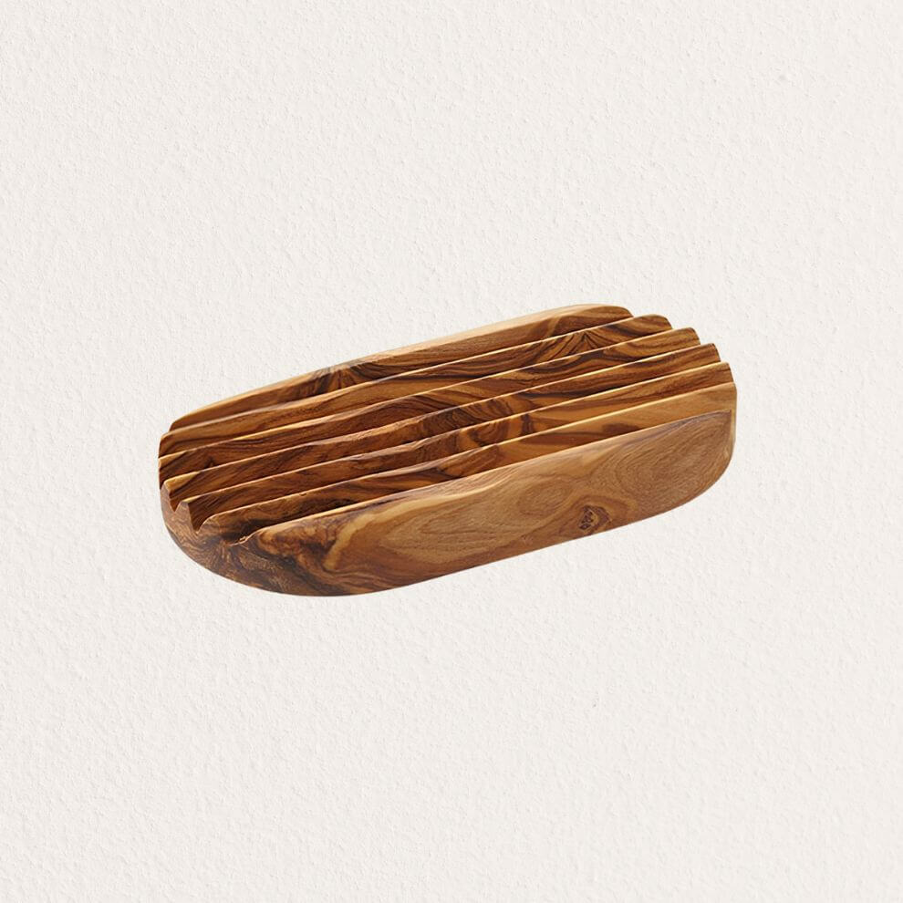 HanSen Ovis 橄欖木橢圓香皂架