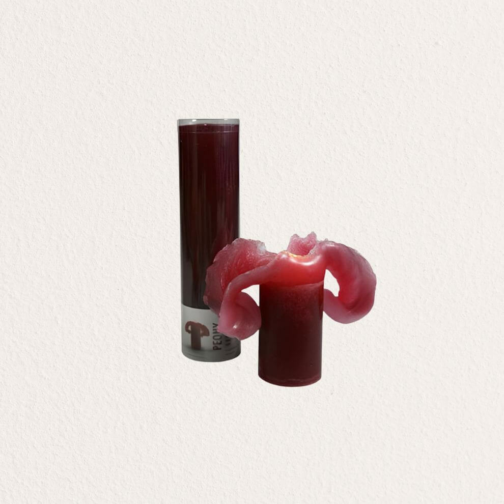 花漾造型蠟燭 Peony