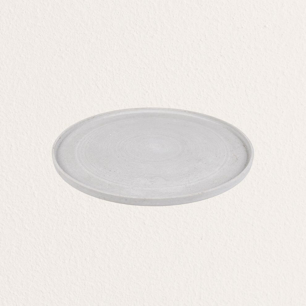 Rasteli 石材圓盤 淺灰