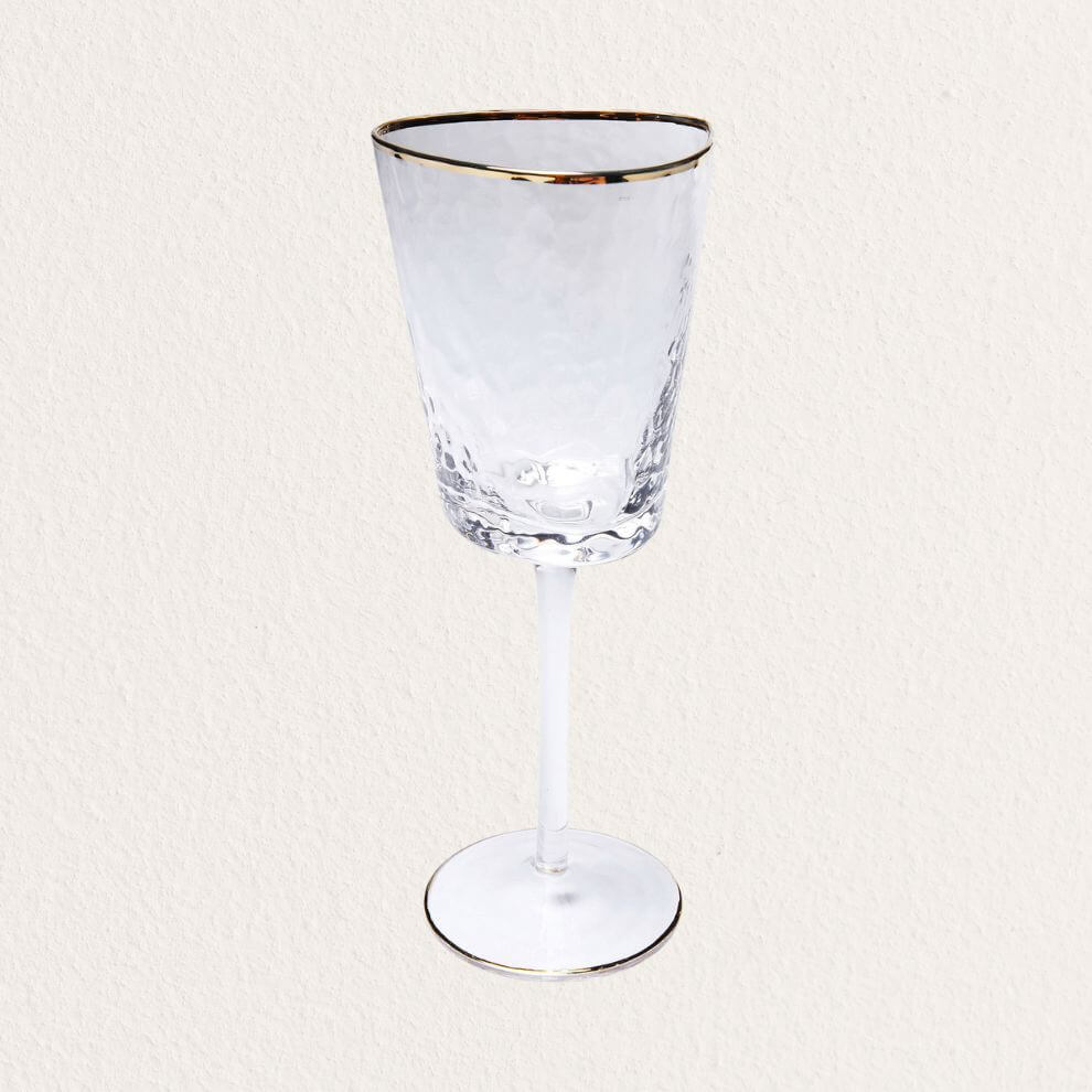 KARE 金邊白酒杯