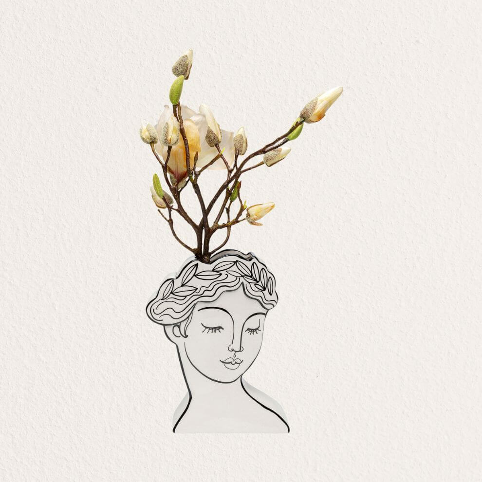 女神造型陶瓷花瓶 (2)
