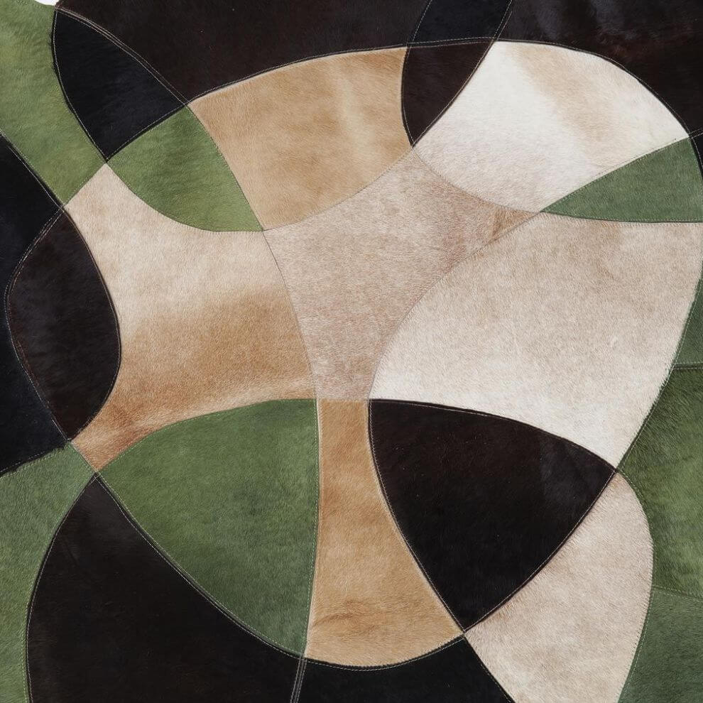 拼色幾何地毯 (4)