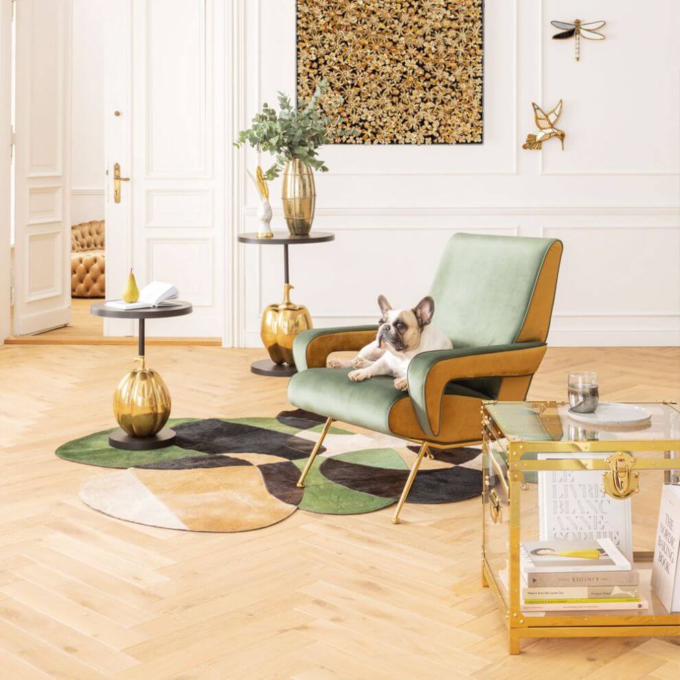 拼色幾何地毯 (2)