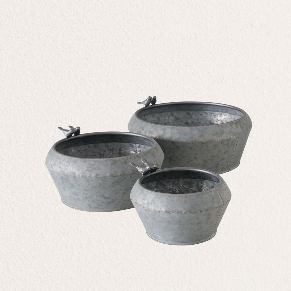 小鳥造型花盆 (1)