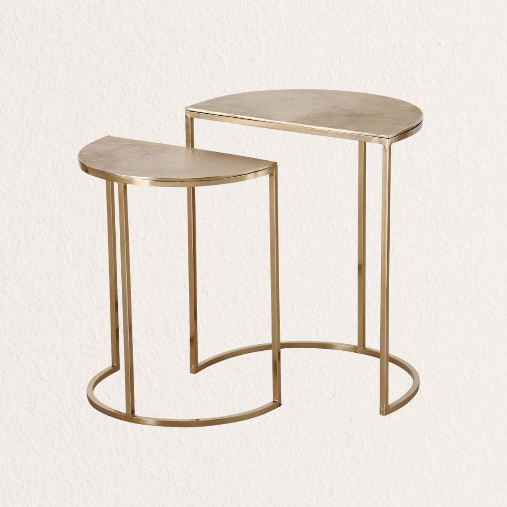 雙件式半圓邊桌組 (1)