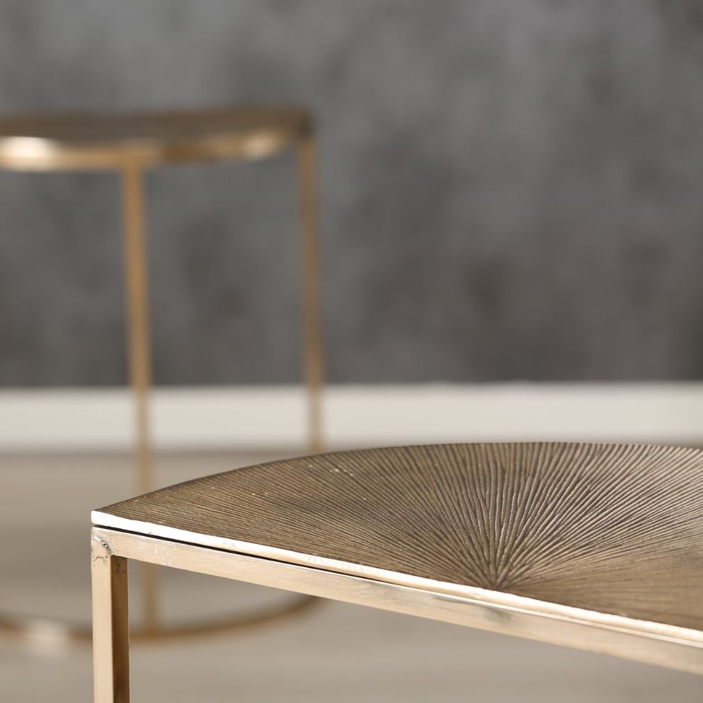 雙件式半圓邊桌組 (2)