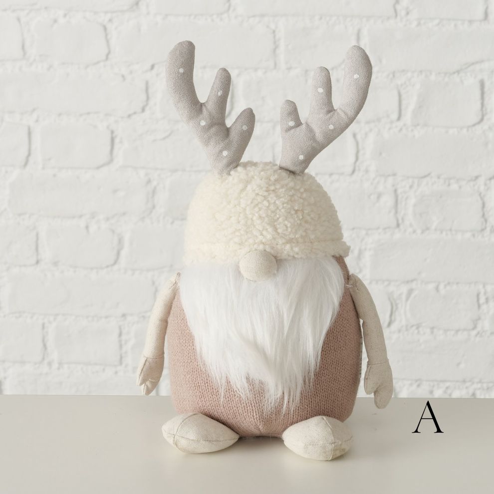 鹿角老人造型擺飾 (3)