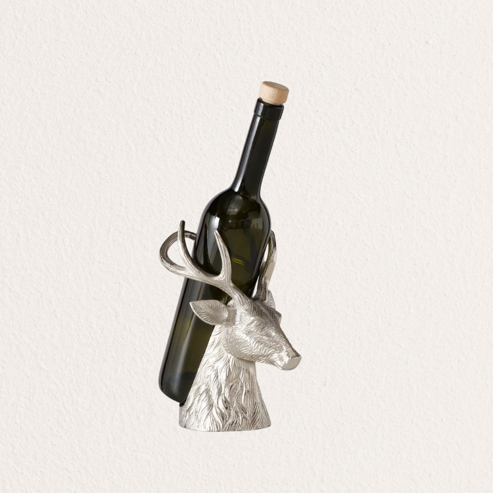 鹿角造型酒瓶架 (1)