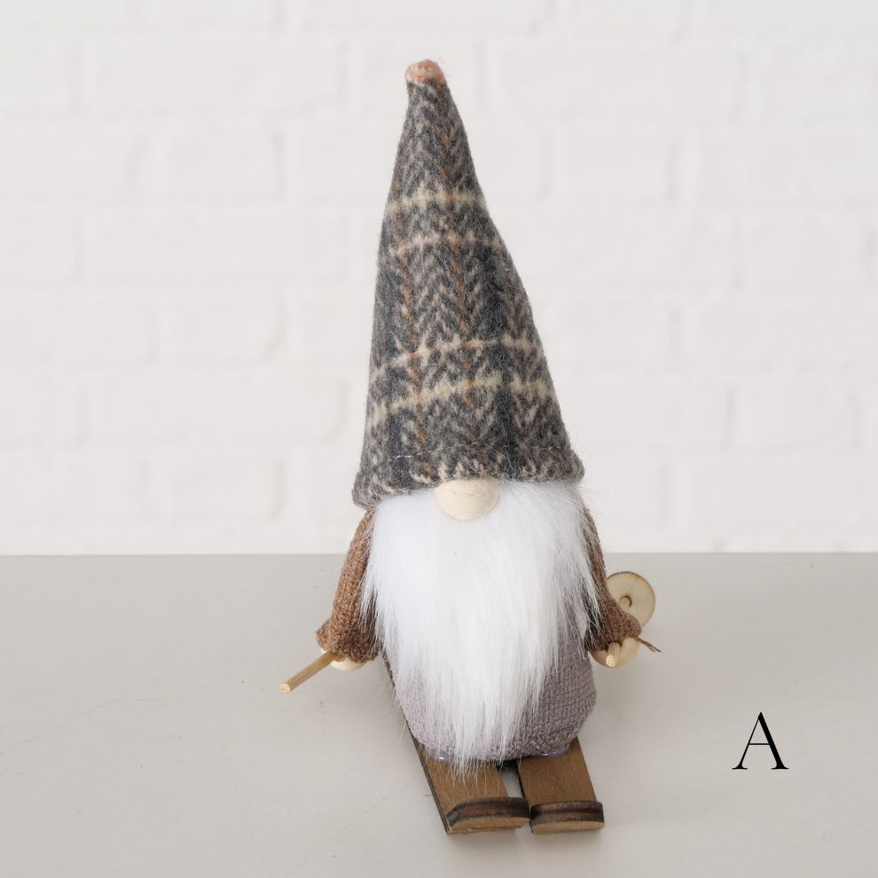 滑雪聖誕老人造型擺飾 (3)