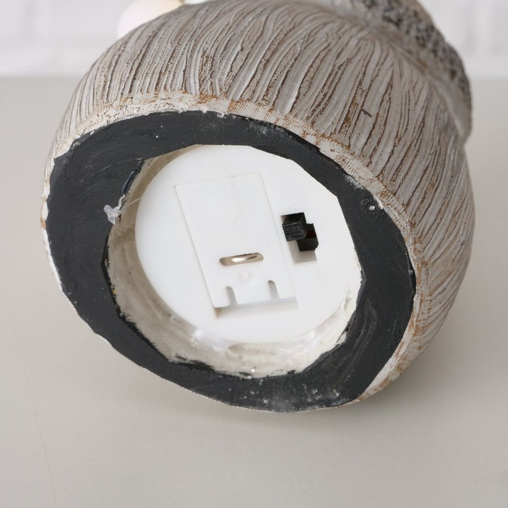 發光聖誕雕像造型擺飾 (4)