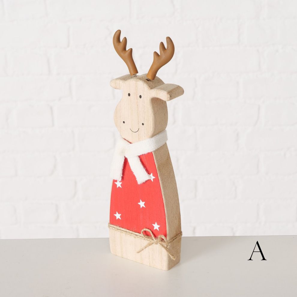 圍巾麋鹿造型擺飾 (3)