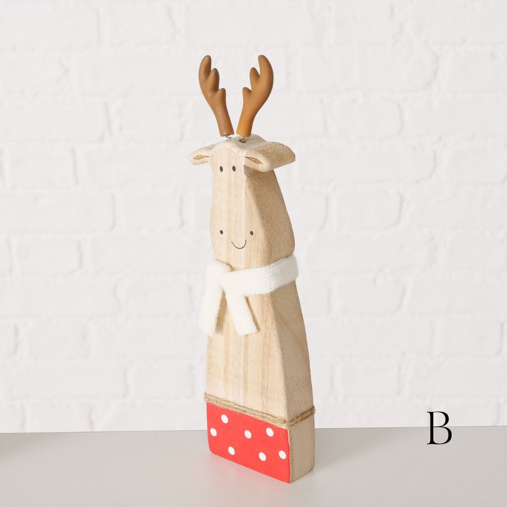 圍巾麋鹿造型擺飾 (4)