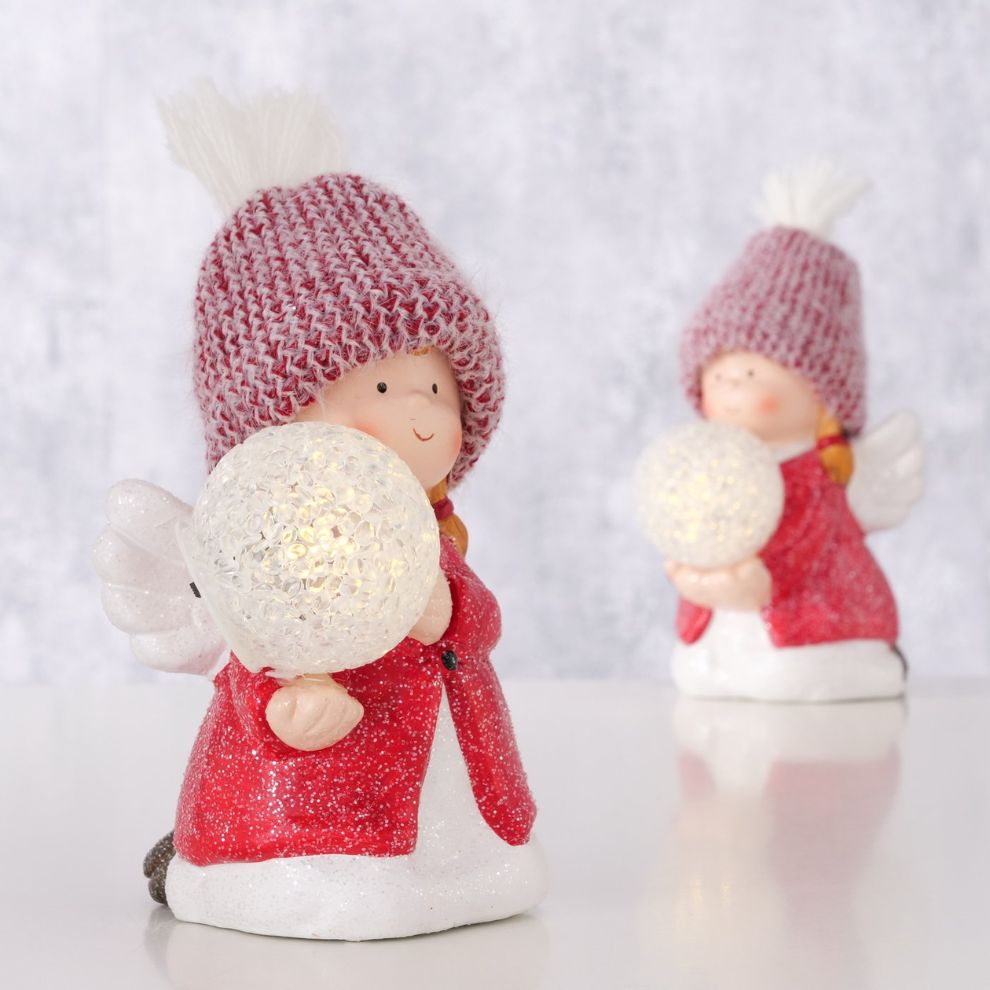 發光針織天使造型擺飾 (2)