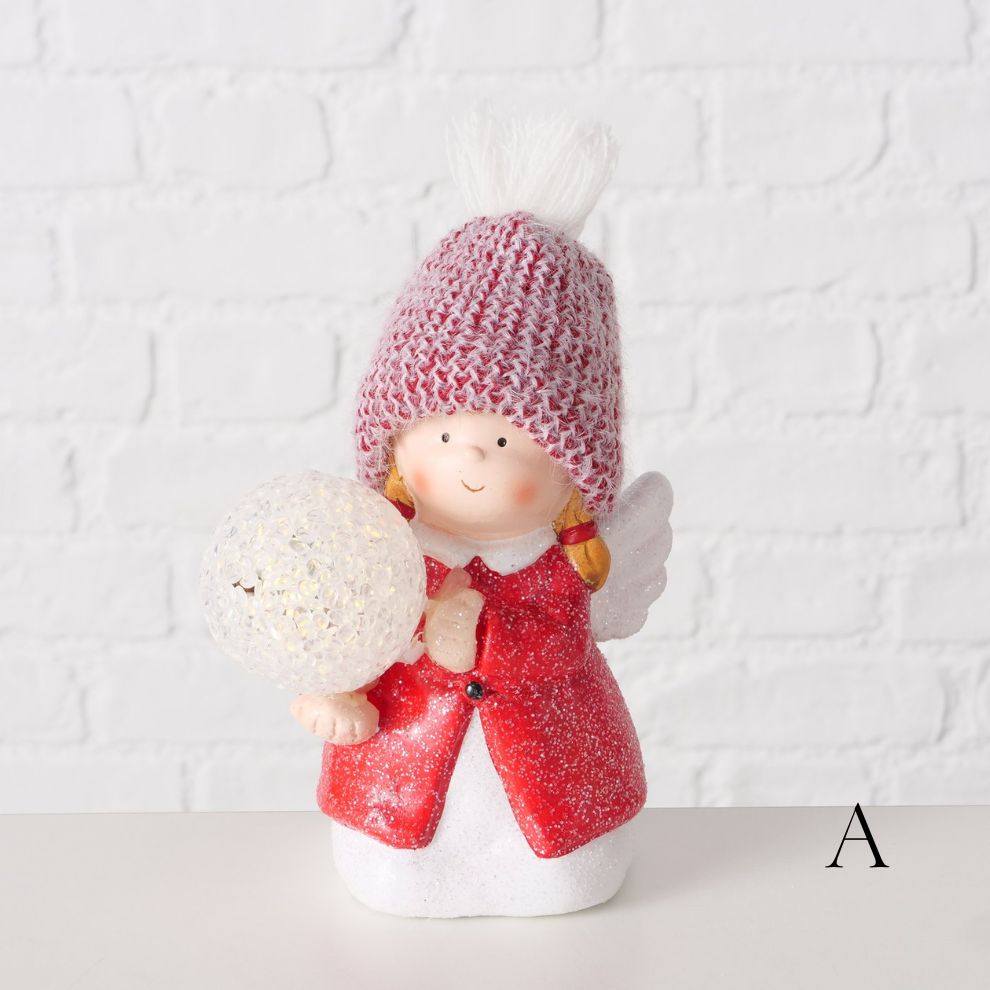 發光針織天使造型擺飾 (3)