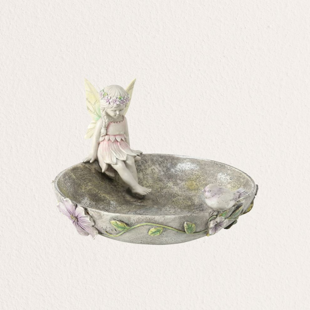 花仙子造型置物盤 (1)