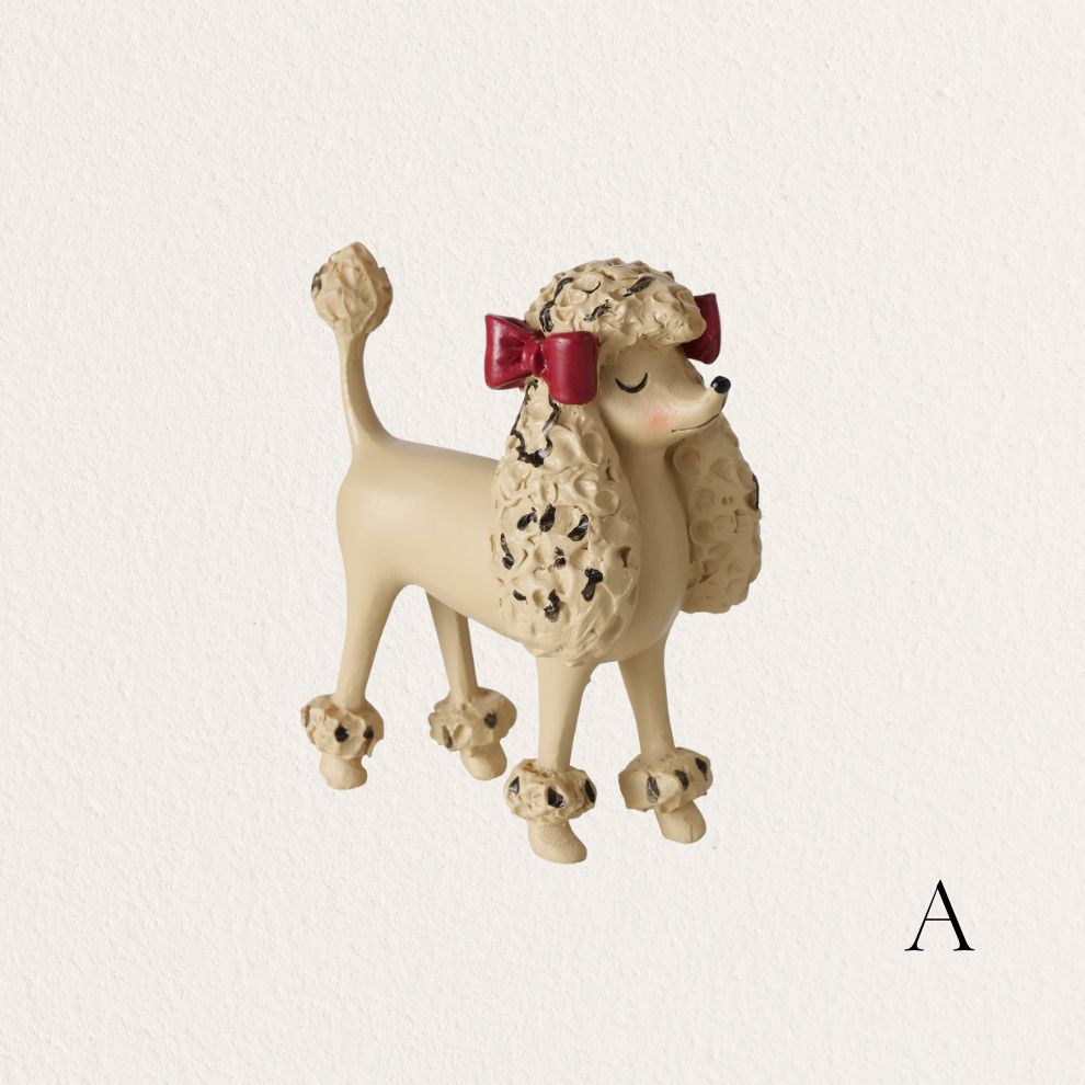 聖誕萌犬造型擺飾 (3)