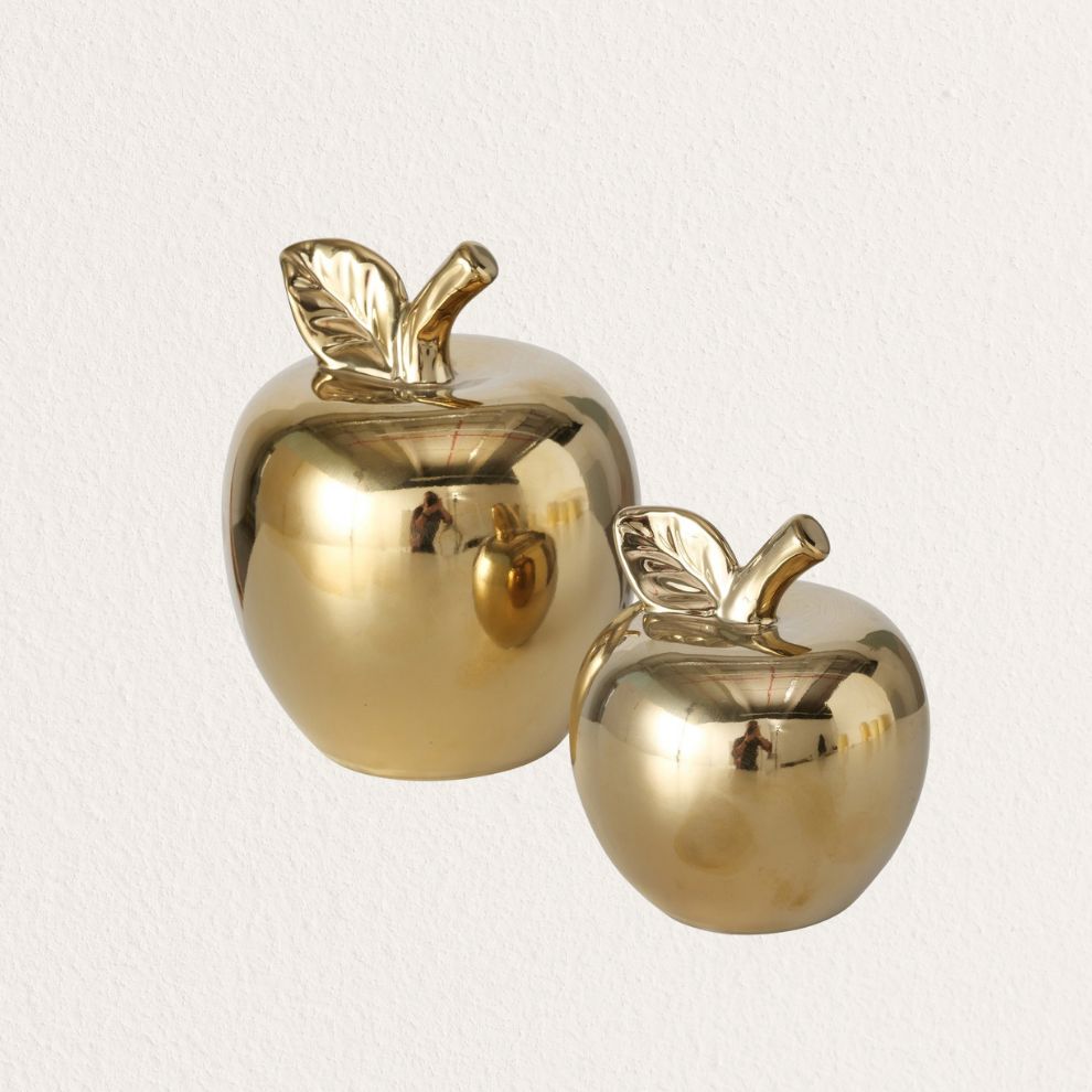 金蘋果造型擺飾 (1)