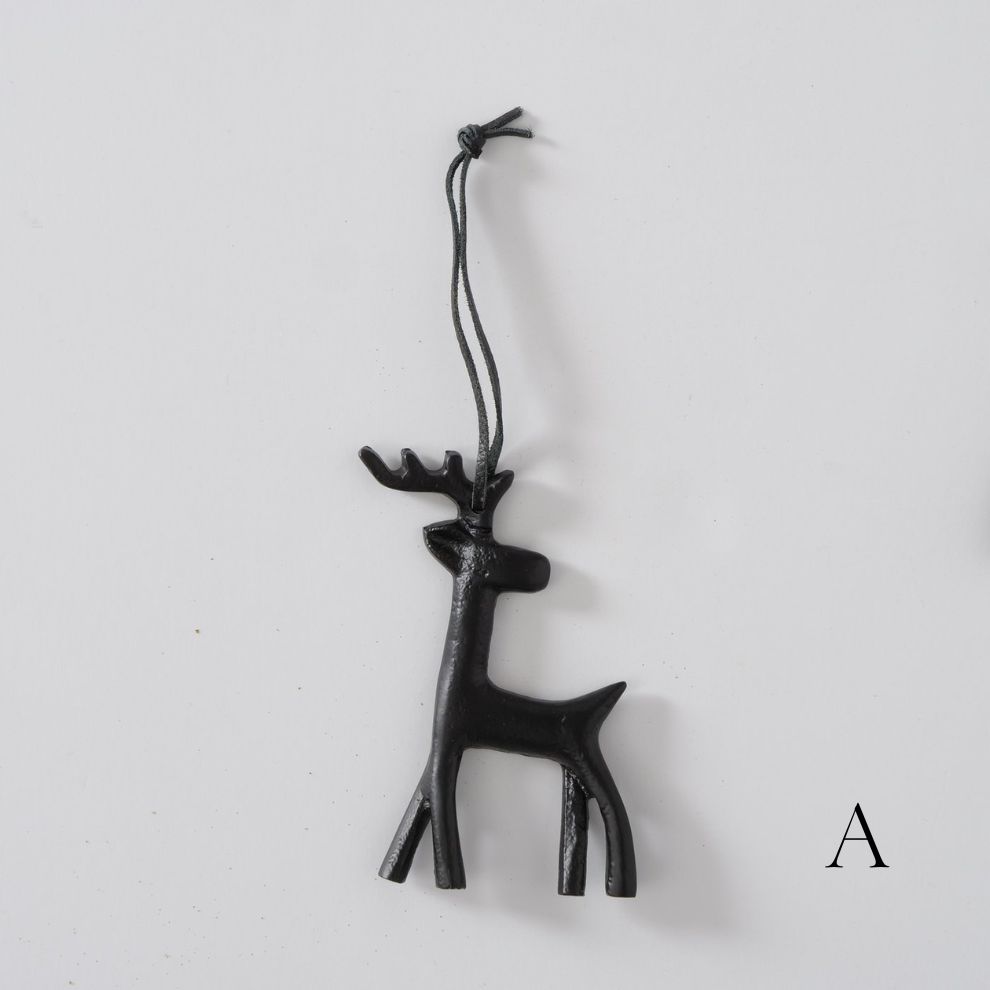 麋鹿造型掛飾 (2)