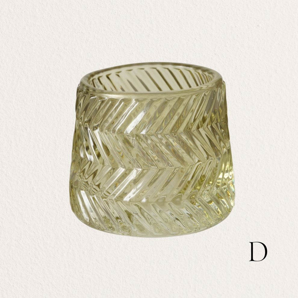 綠色玻璃燭台 (7)