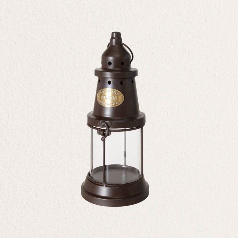 復古提燈造型燭台 (1)