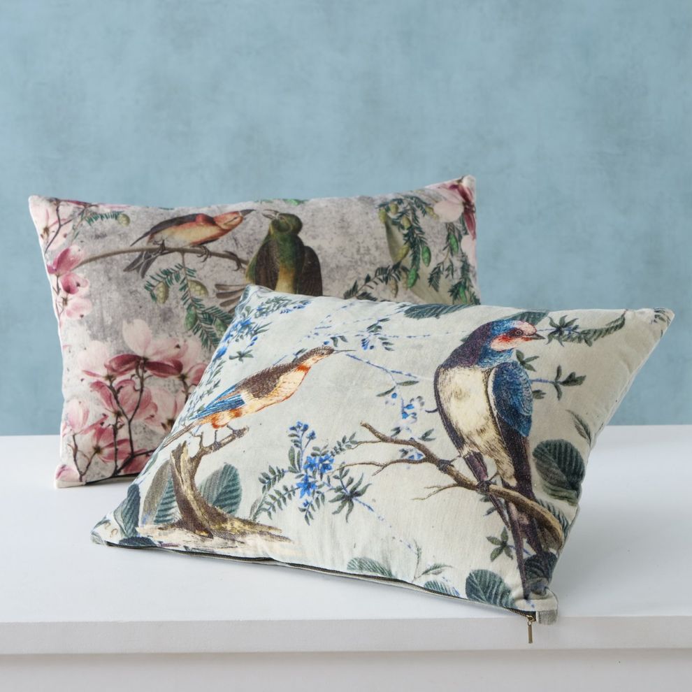 鳥語花影抱枕 (2)