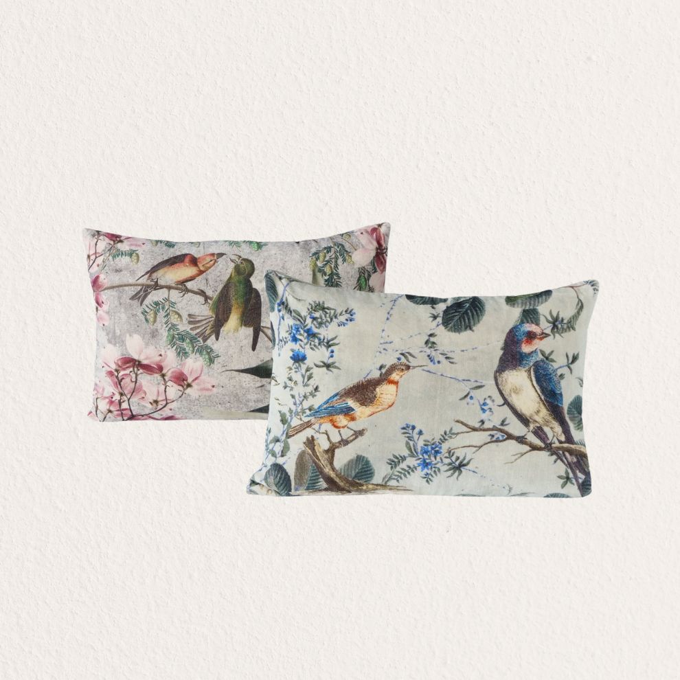 鳥語花影抱枕 (1)