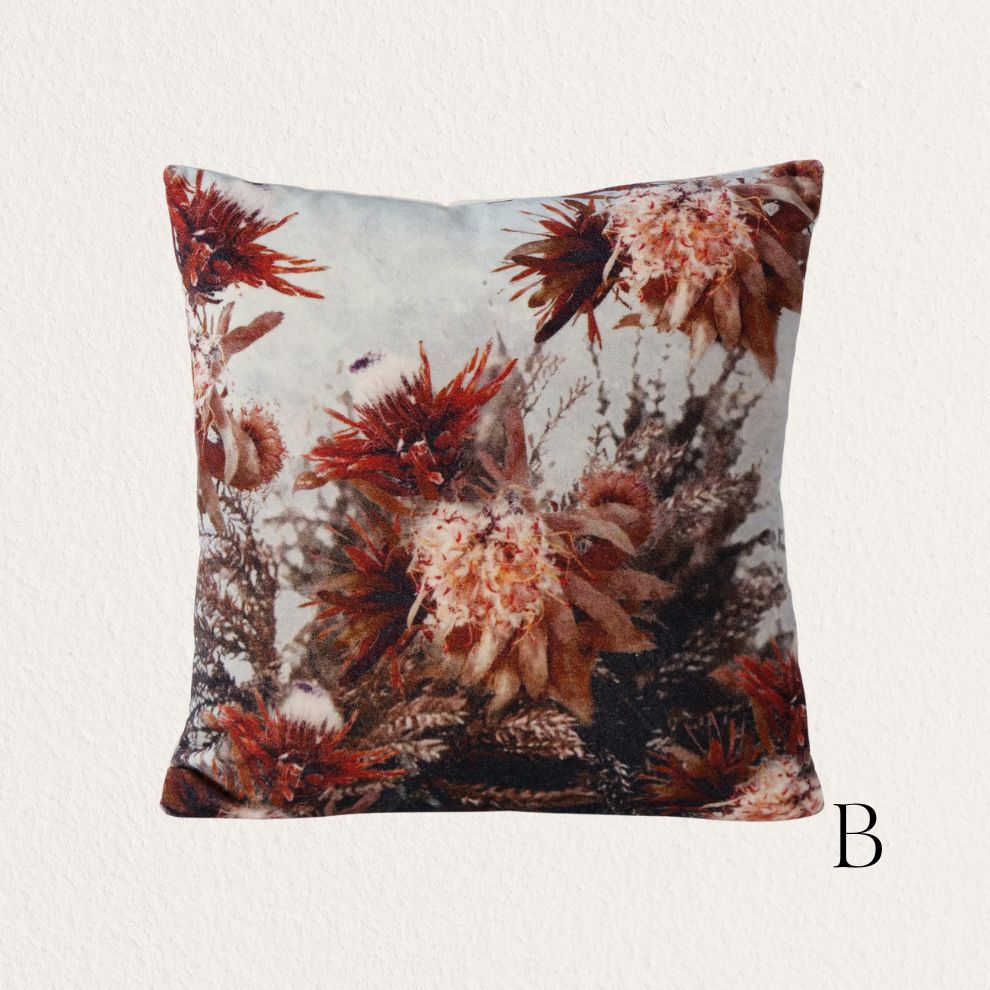 復古花卉抱枕 (4)