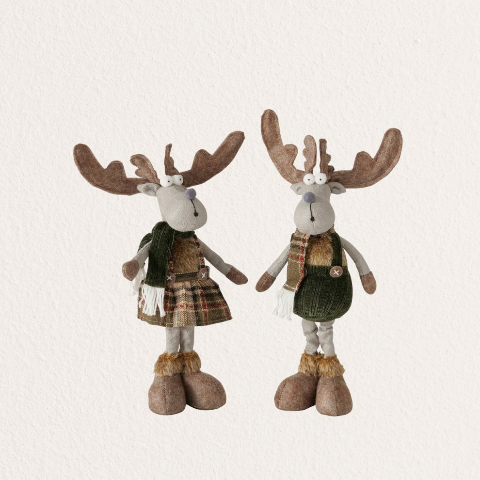 麋鹿情侶造型擺飾 (1)