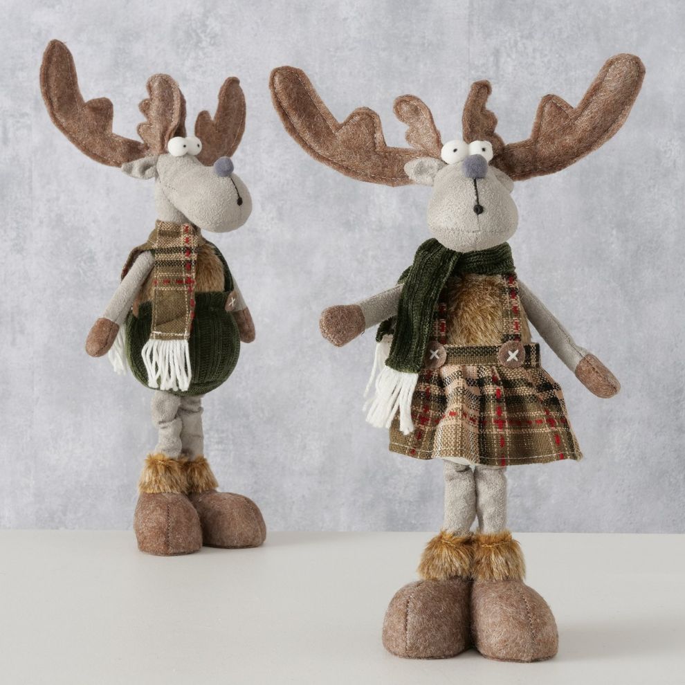 麋鹿情侶造型擺飾 (2)