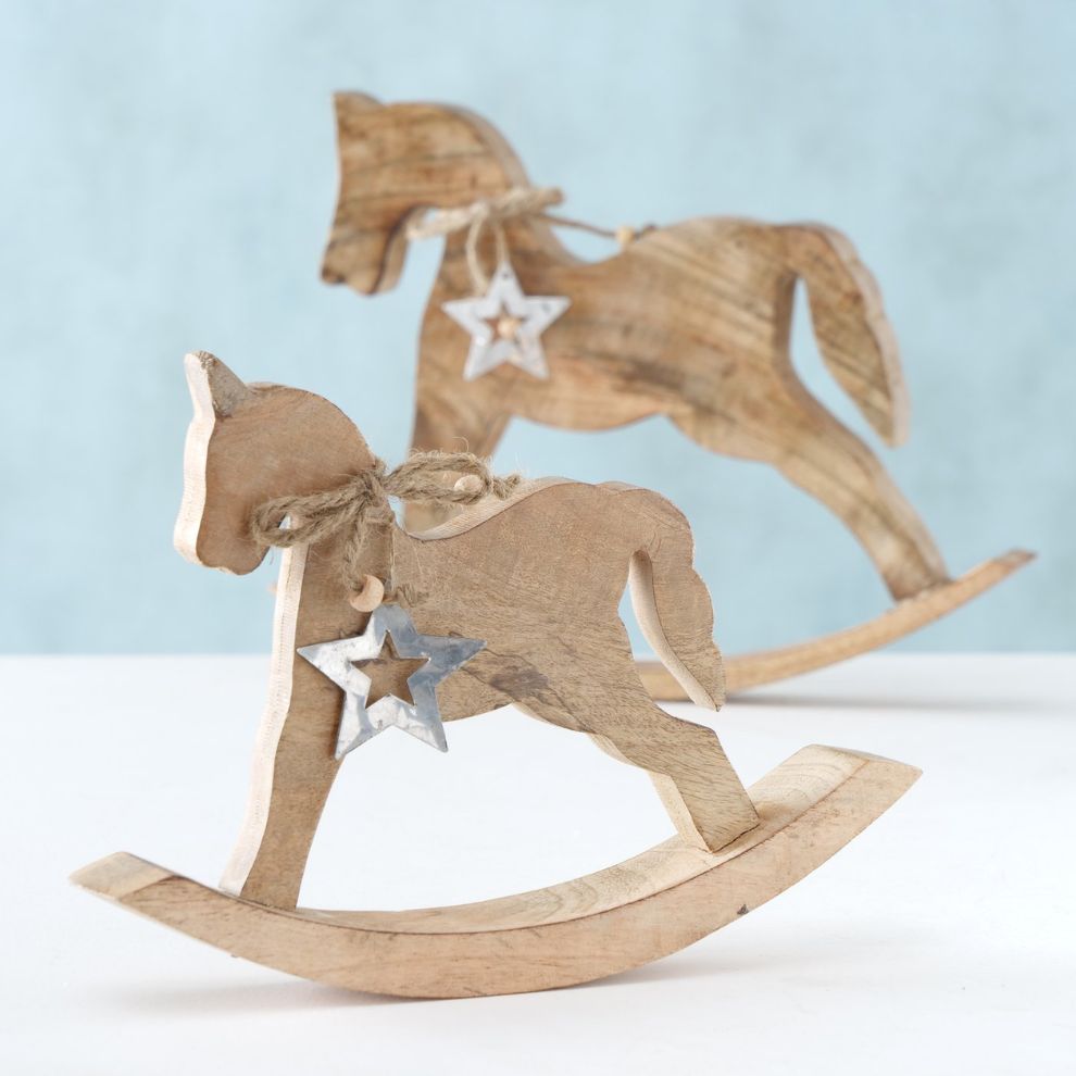 搖搖木馬造型擺飾 (2)
