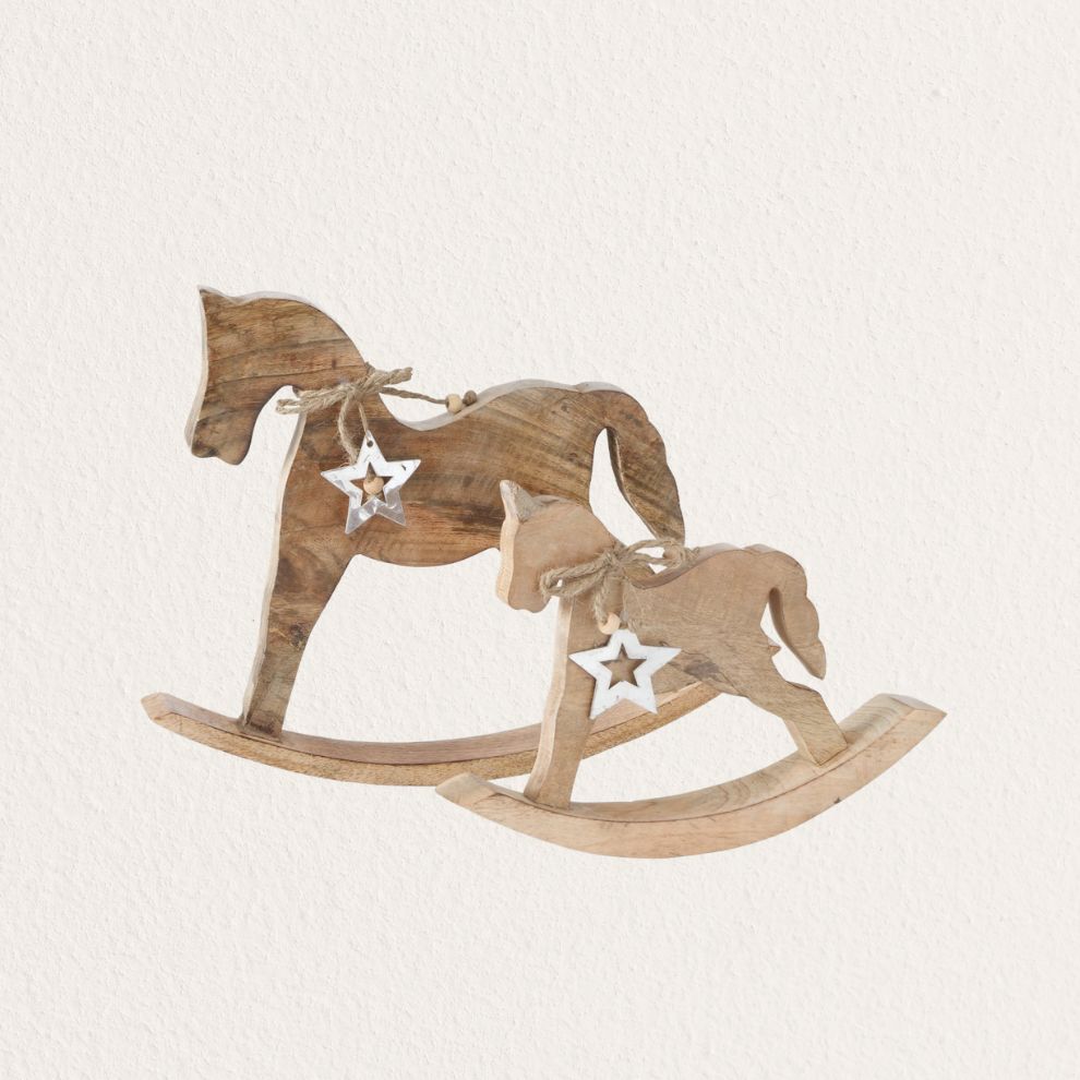 搖搖木馬造型擺飾 (1)