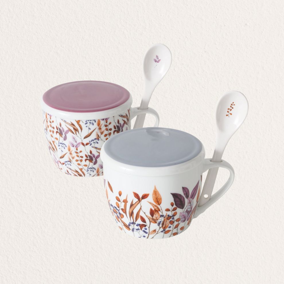 鄉村風湯匙馬克杯 (1)