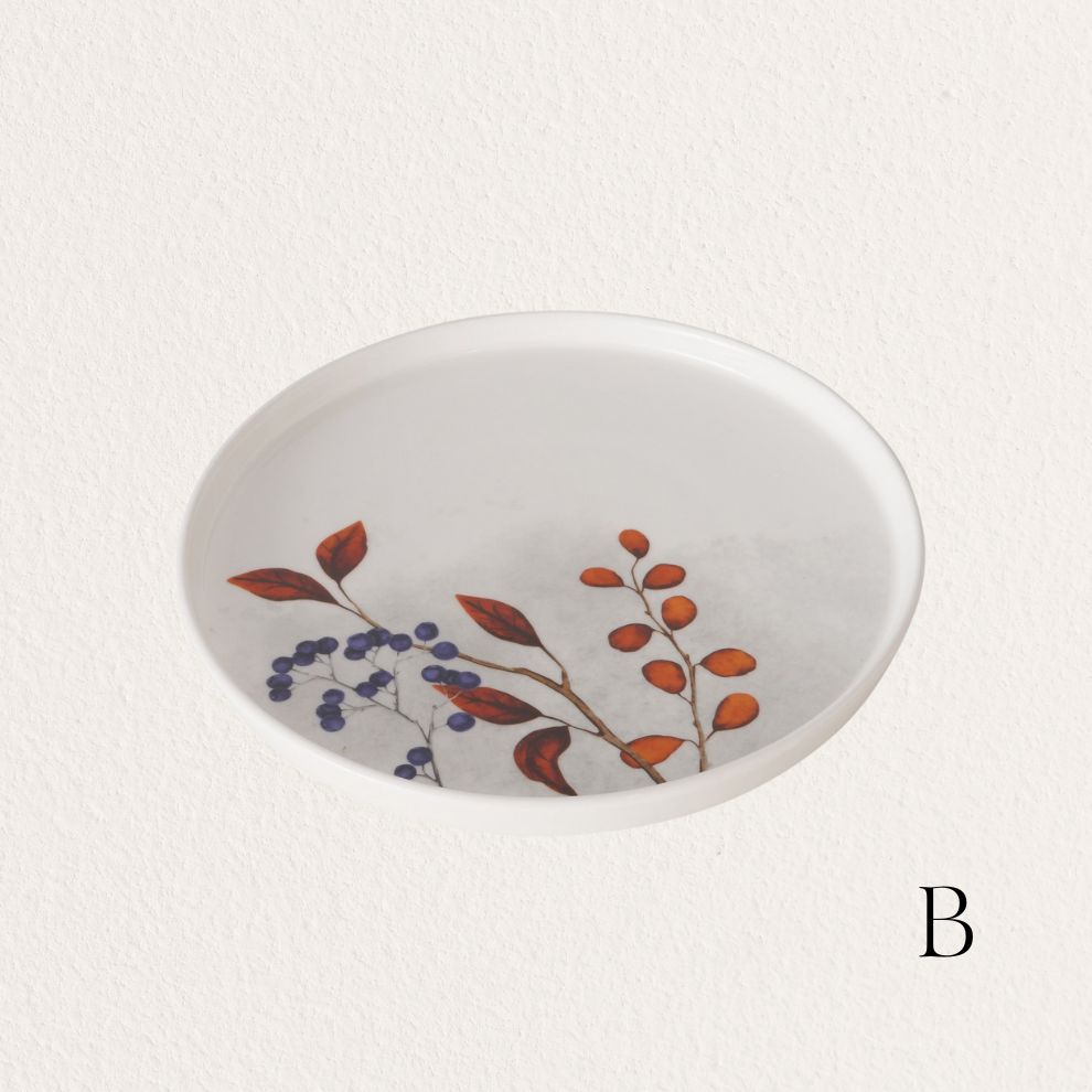 鄉村風造型瓷盤 (4)