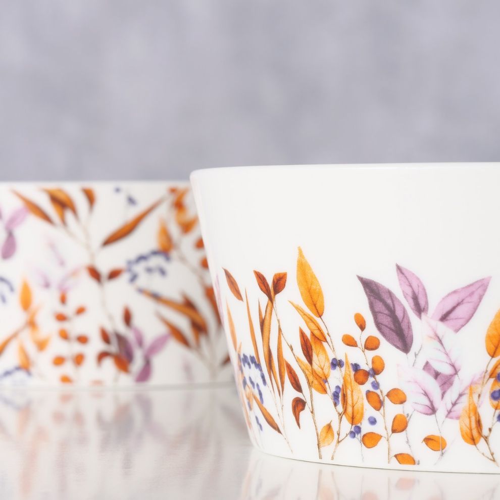 鄉村風造型瓷碗 (2)